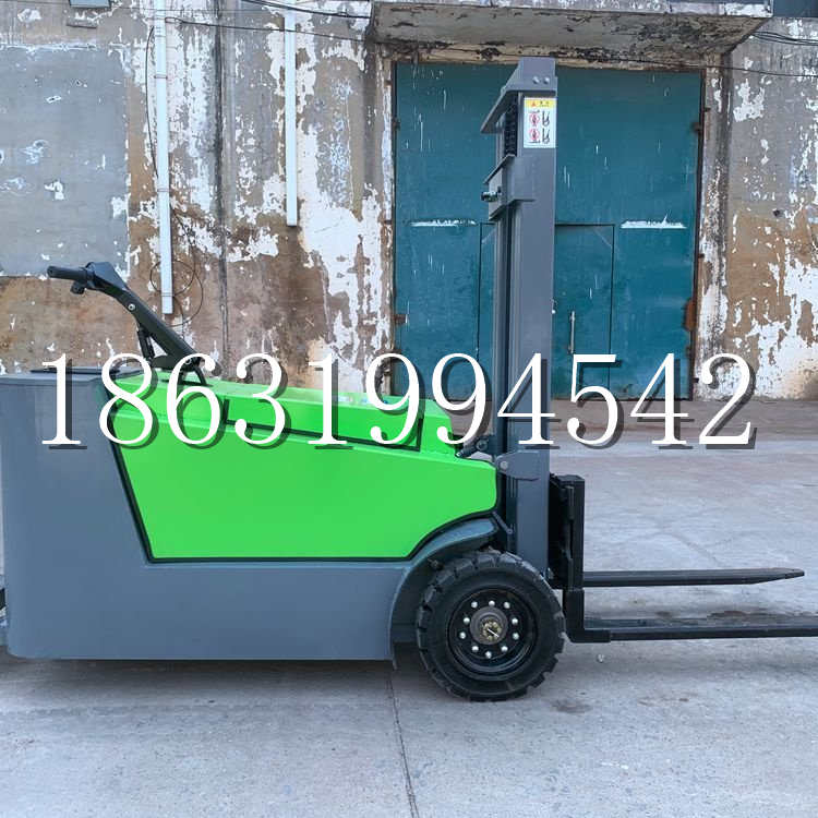永登县小型电动叉车1吨2吨步行站驾式电瓶堆高充电装卸车液压升降车铲车